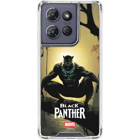 Marvel Black Panther TChalla King of Wakanda Moto G Play 5G (2025) Clear Case